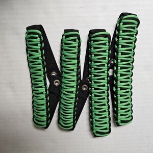 Green Paracord Four Grab‎ Handles